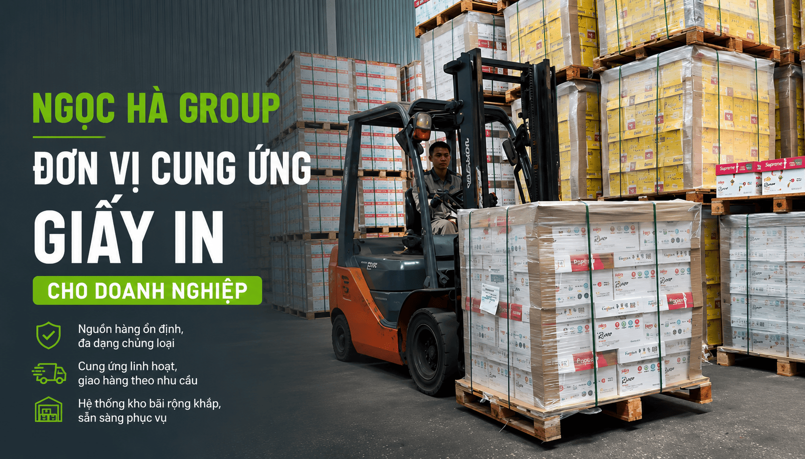 Ngọc Hà Group - Đơn vị cung ứng giấy in cho doanh nghiệp