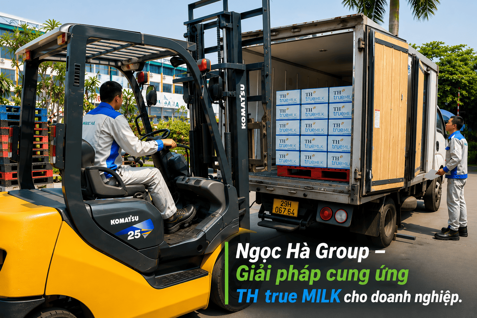 Ngọc Hà Group – Đối tác cung ứng TH True Milk tin cậy cho doanh nghiệp.