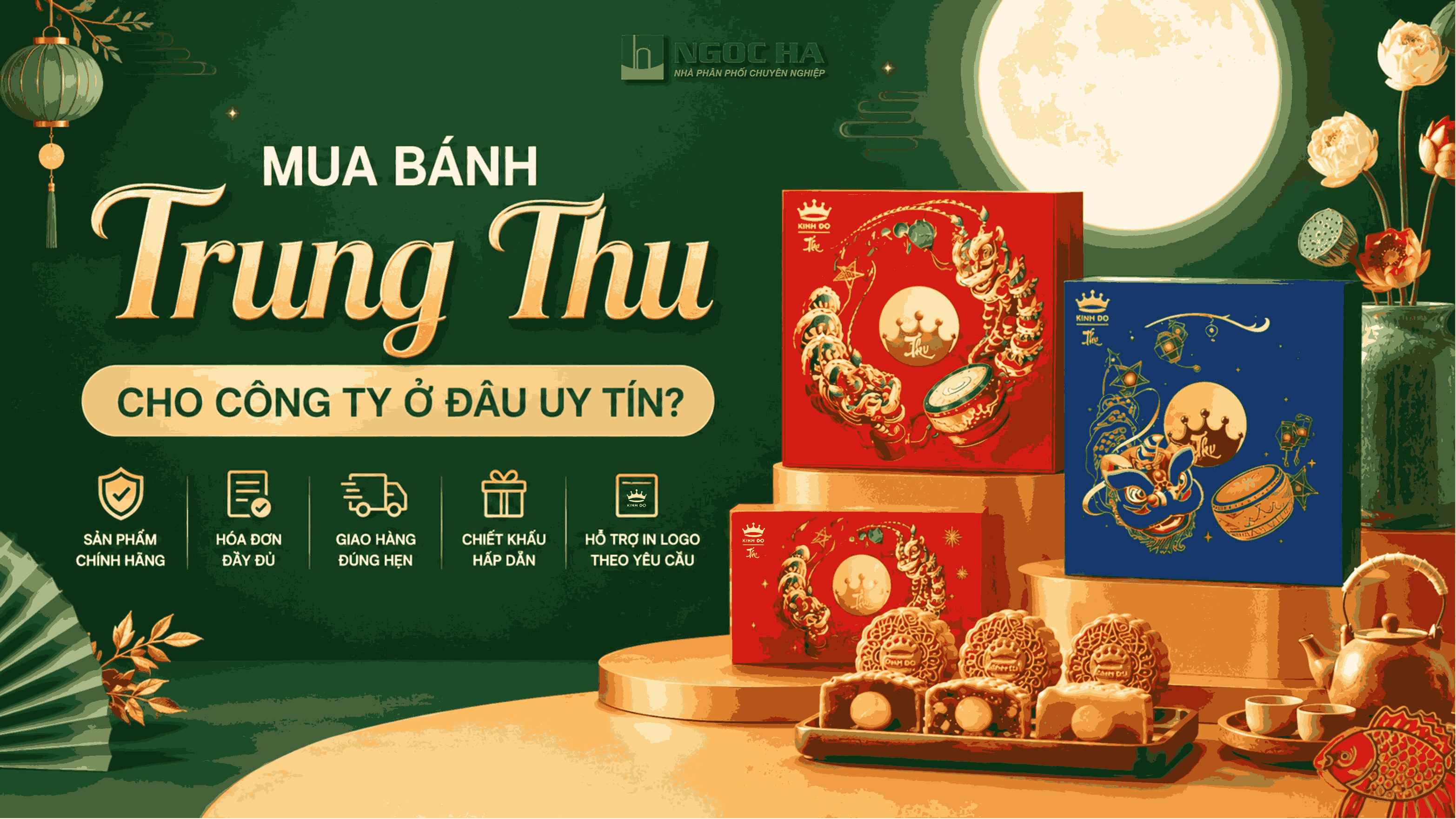 Mua bánh Trung Thu cho công ty ở đâu uy tín?