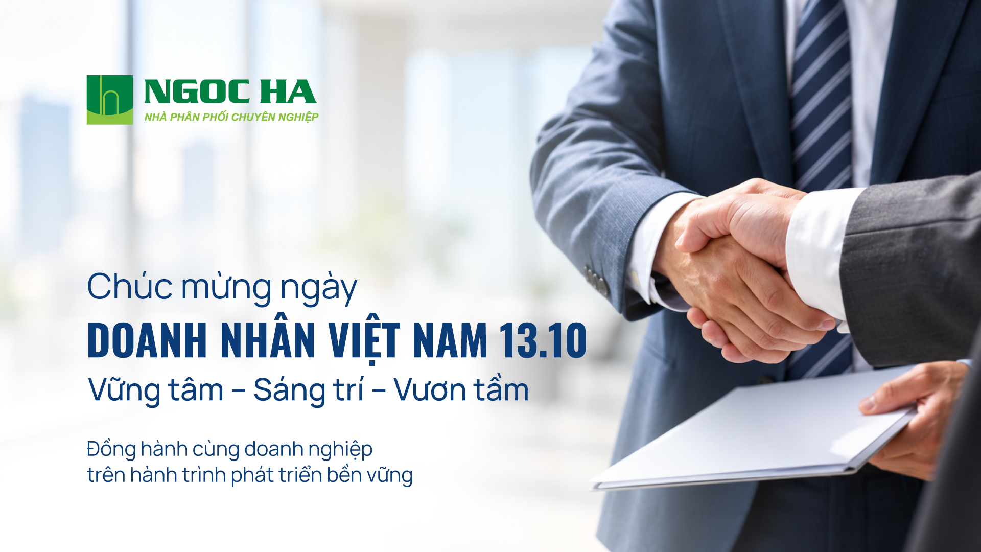 NGỌC HÀ CHÚC MỪNG NGÀY DOANH NHÂN VIỆT NAM 13/10