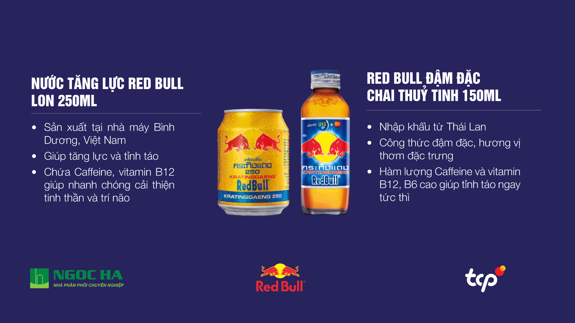Ngọc Hà tổng thầu Red Bull chai sành và Red Bull lon Việt