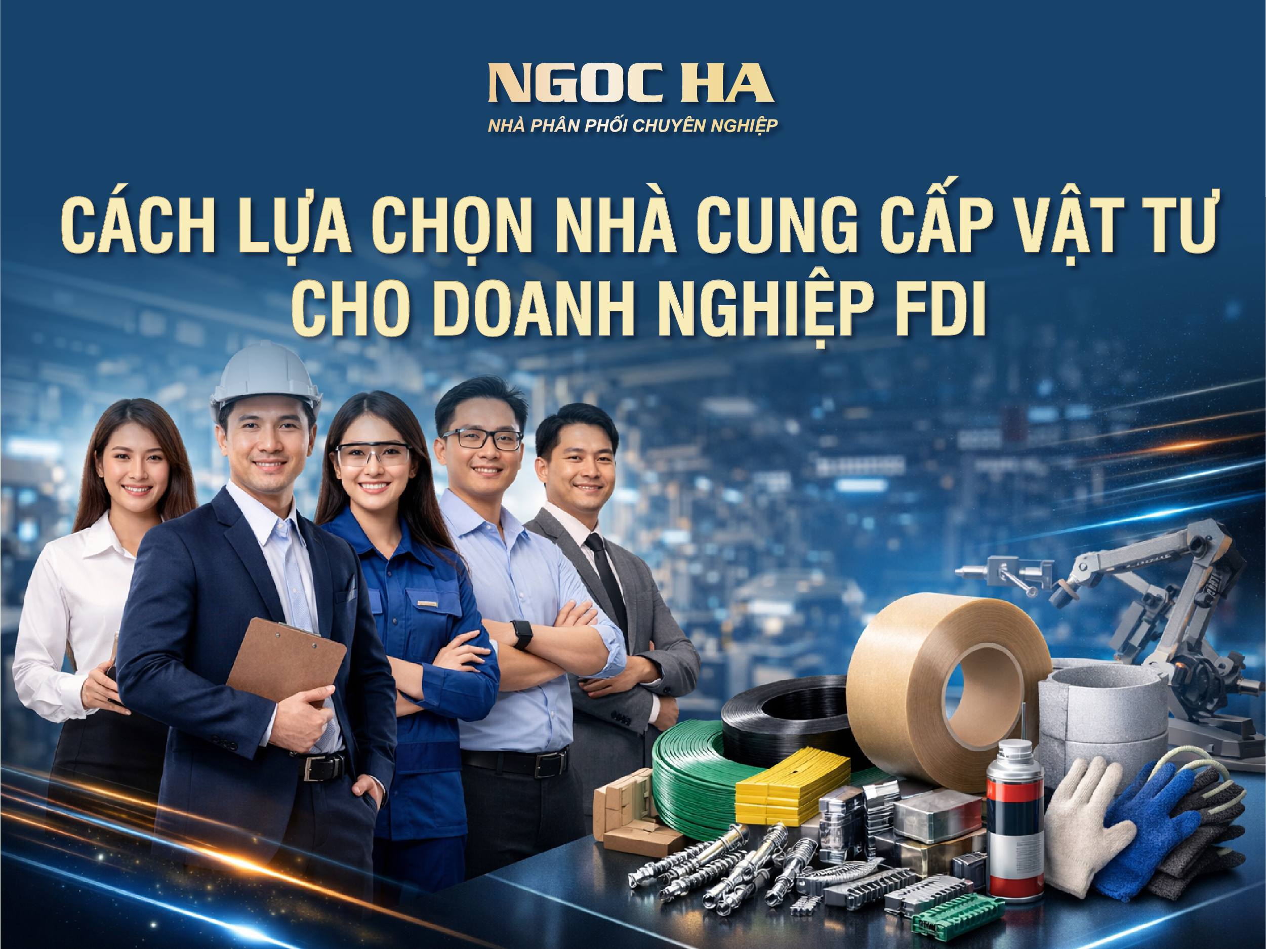 Cách Lựa Chọn Nhà Cung Cấp Vật Tư Cho Doanh Nghiệp FDI