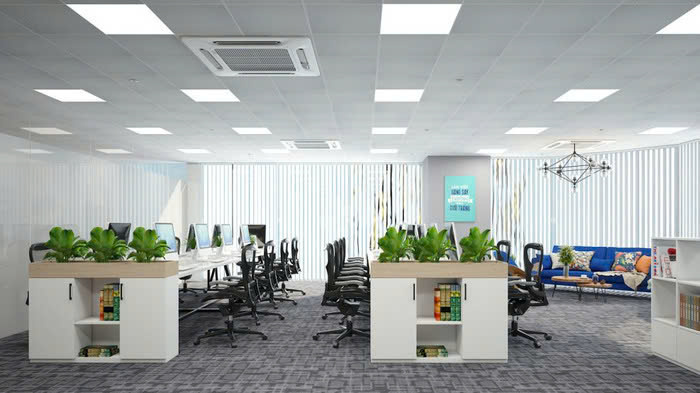 DOANH NGHIỆP NÊN CHỌN QUẠT CÂY HAY ĐIỀU HÒA CHO VĂN PHÒNG?