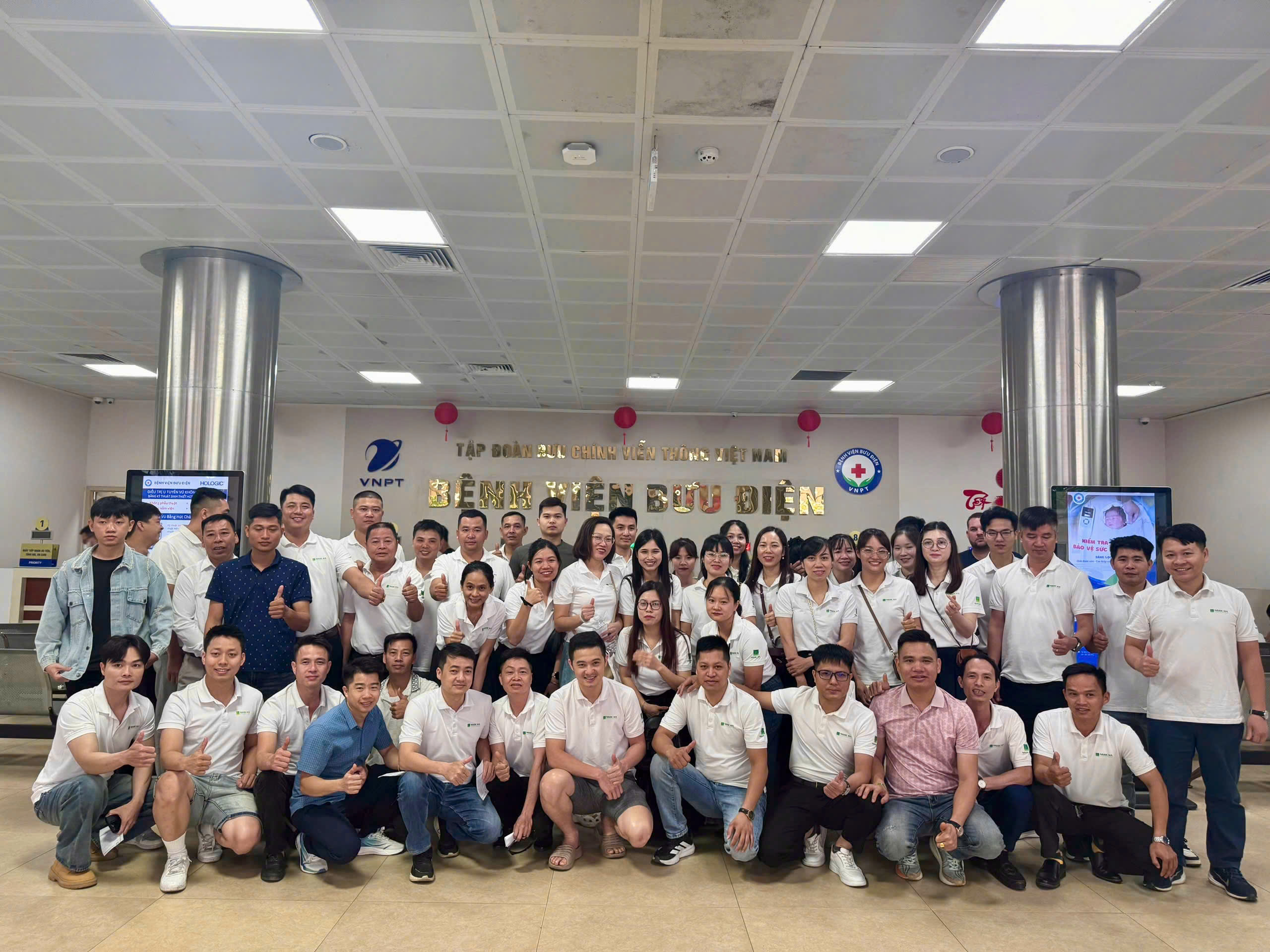 NGỌC HÀ GROUP TỔ CHỨC KHÁM SỨC KHỎE ĐỊNH KỲ CHO NHÂN VIÊN TẠI BỆNH VIỆN BƯU ĐIỆN HÀ NỘI